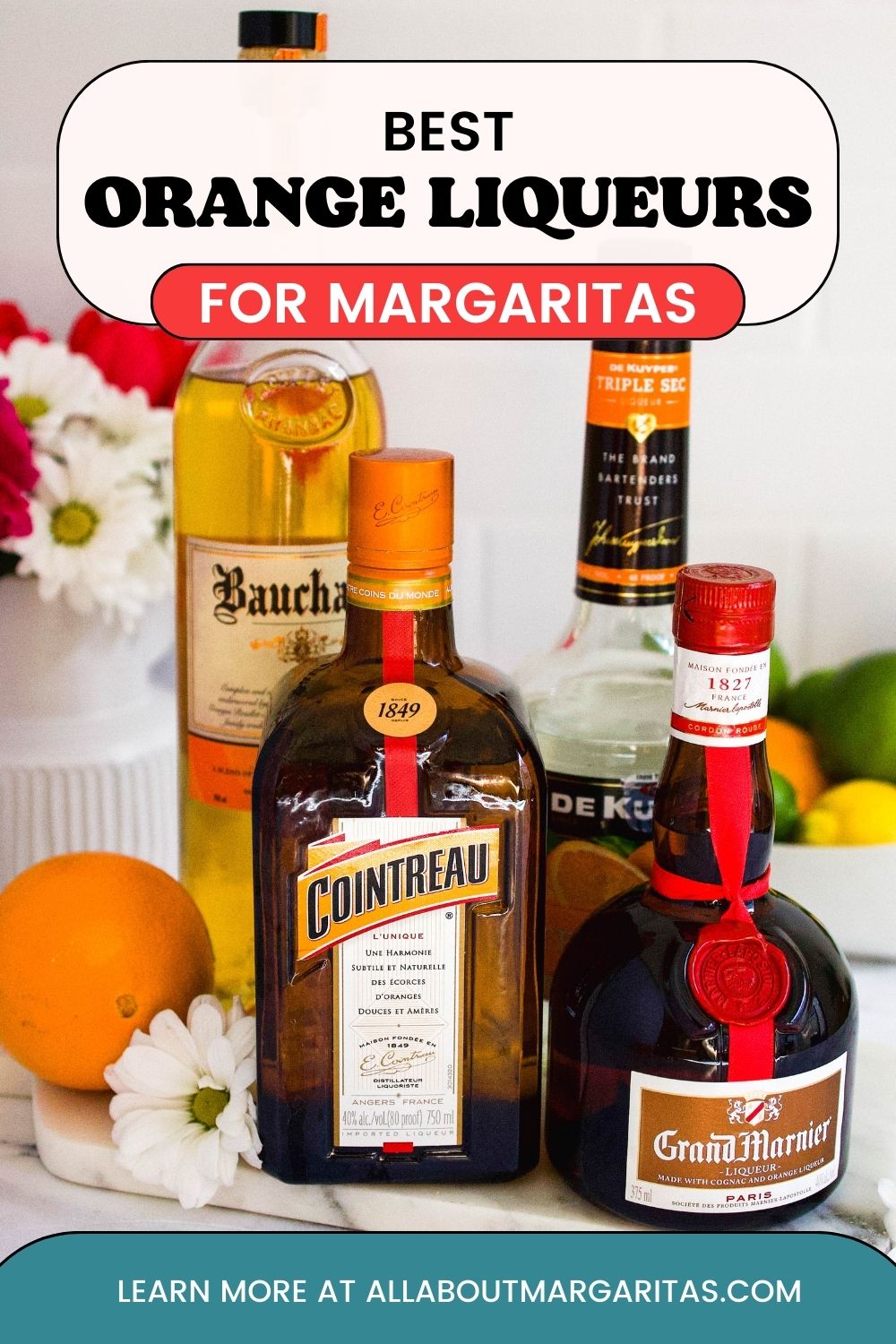 The Best Orange Liqueur For Great Margaritas All About Margaritas   Best Orange Liquers For Margaritas Pin 